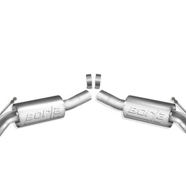 Borla 10-11 Chevy Camaro SS Coupe/Convertible 6.2L 8cyl SS S-Type Exhaust (REAR SECTION ONLY) 11801