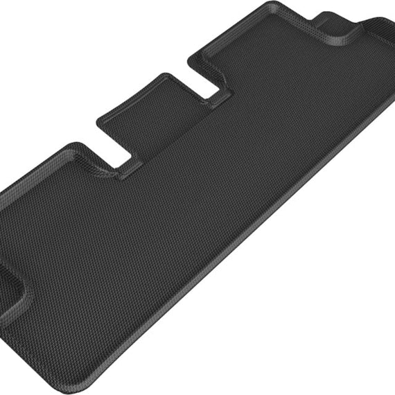 3D MAXpider 2020-2021 Tesla Model 3 Kagu 2nd Row Floormats - Black L1TL01621509