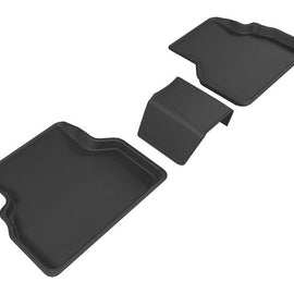3D MAXpider 2015-2018 Audi Q3 Kagu 2nd Row Floormats - Black L1AD03921509
