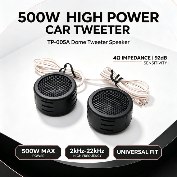 High End Car Dome Tweeter Speaker Mini Vehicle Audio High Frequency Loudspeaker