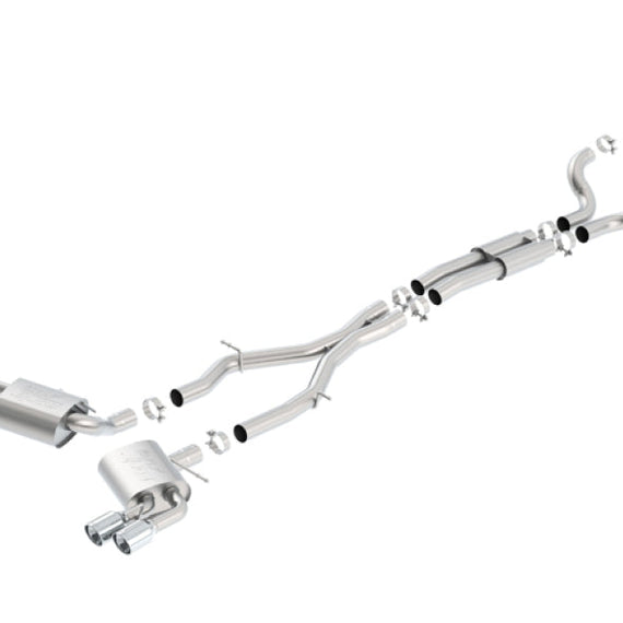 Borla Chevy 16-17 Camaro 6.2L ATAK Catback w/ Dual Tips (NPP) Dual Split Rear Exit 140688