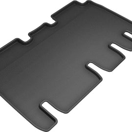 3D MAXpider 2016-2020 Tesla Model X Kagu 2nd Row Floormats - Black L1TL01121509
