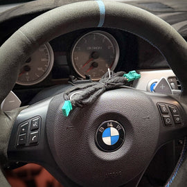 BMW 1 & 3 Series Paddle Shifter Retrofit Wiring Harness (2-Pin) – Fits E81 E82 E87 E88 E90 E91 E92 E93 | 325i 328i 330i 335i M3