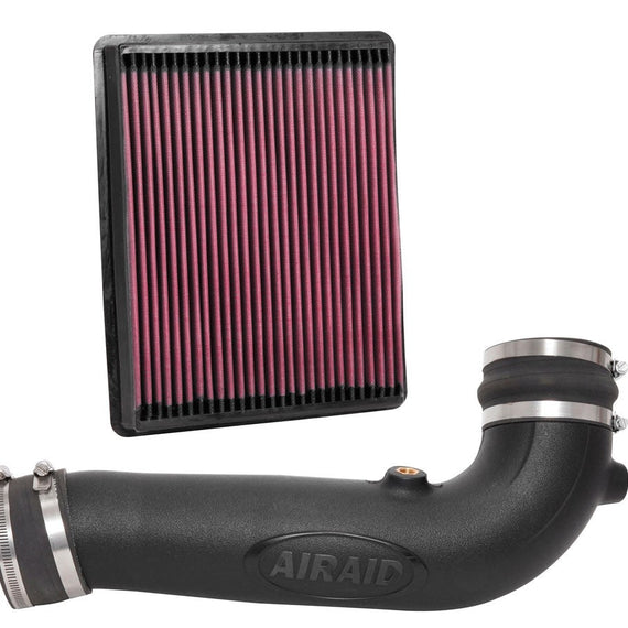 Airaid 17-18 GMC Sierra/Yukon V8-6.2L F/I Jr Intake Kit - Oiled / Red Media 201-751