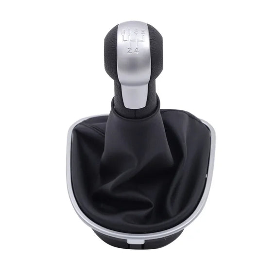 For Seat Leon MK2 1P (2005-2012) Altea XL (2004-2012) Toledo MK3 (2004-2009) Car Gear Stick Shift Knob with Leather Boot