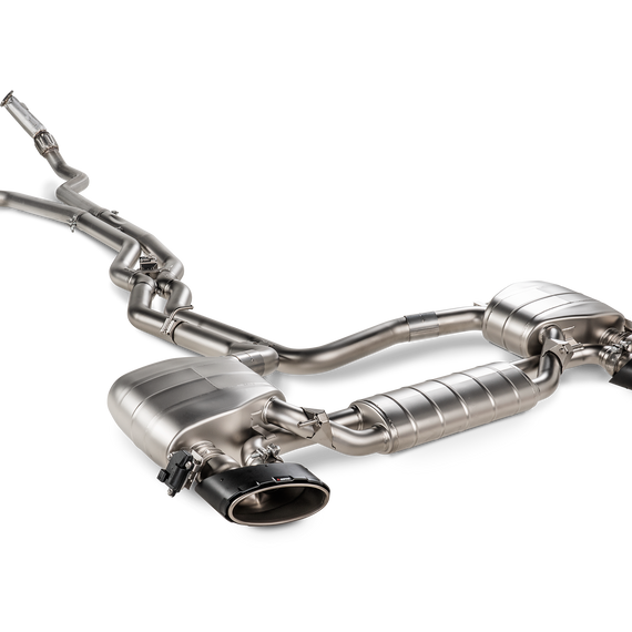 Akrapovic 2023 Audi RS6 Avant (C8) Evolution Line Cat Back (Titanium) (Req Link Pipe Set) S-AU/T/2H