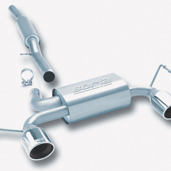Borla 01-06 Audi TT Quattro 1.8T 225HP MT AWD 2dr Single Split Rear Exit SS Catback Exhaust 14957