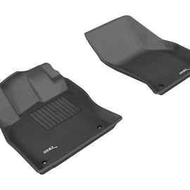 3D MAXpider 2015-2020 Audi A3/A3 Sportback E-Tron/RS3/S3 Kagu 1st Row Floormat - Black L1AD03311509