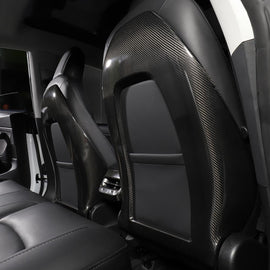 Back Seat Cover for Model 3 / Y - Real Carbon Fiber Interior Mods